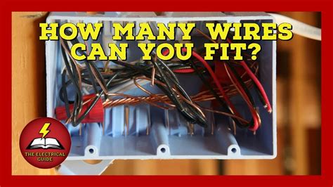 how many wires can i put in a junction box|12 wire box fill calculator.